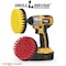 Drill Brush Power Scrubber By Useful Products 5 in W 5 in L Brush, Variety 5in-S-RY-QC-DB - alternate 6
